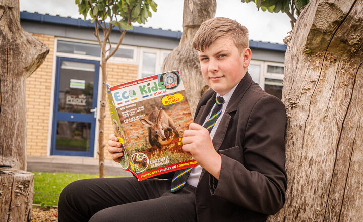 Image of Year 10 pupil takes a supporting role in sustainability event