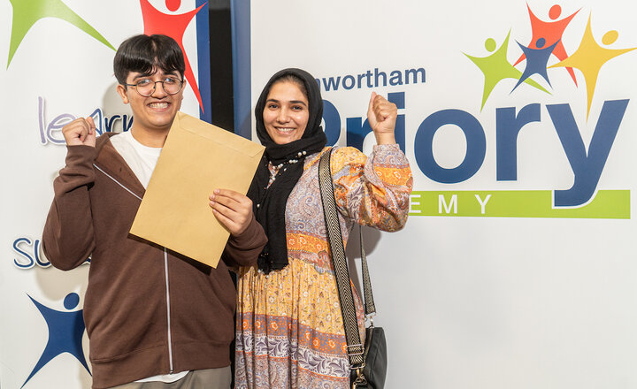 Image of GCSE Results Day - Uzair, Jake and Achie's Story