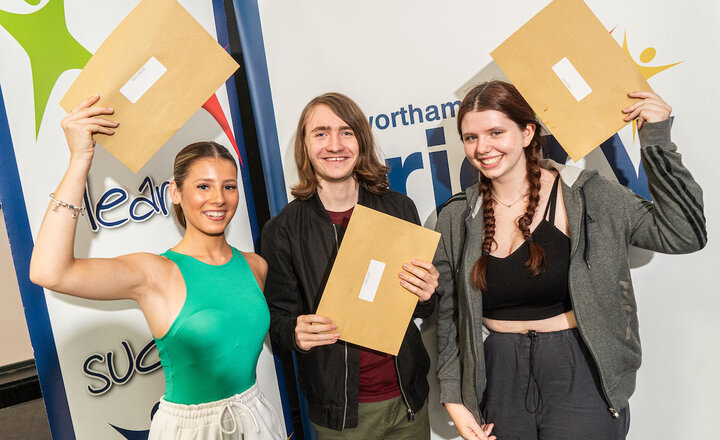Image of GCSE Results Day - Hannah, Lucas & Eliza's Story