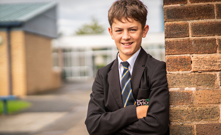 Image of Year 7 pupil storms ahead in the BMX World