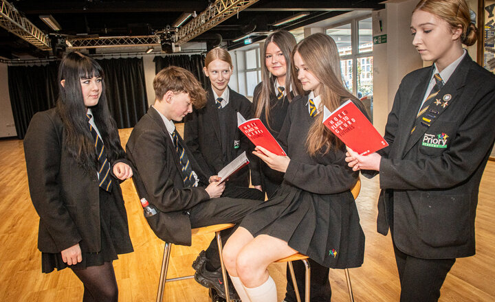 Image of Priory pupils tackle serious themes in its next production