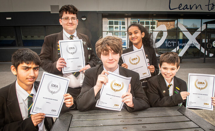 Image of Building digital futures: Pupils earn bronze and silver iDEA awards