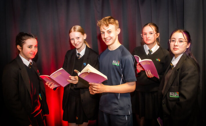 Image of Priory Pupils Tackle Serious Themes in its Next Production and it’s  ‘Hard To Swallow’