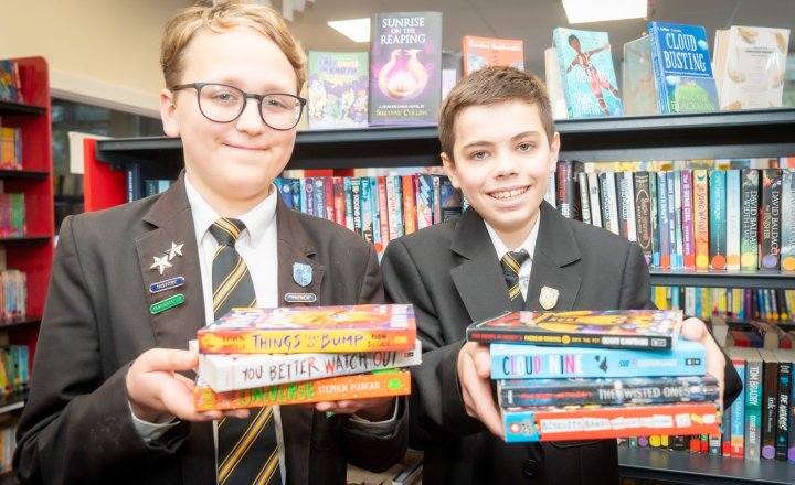 Image of New Books Boost Bustling Priory Library 