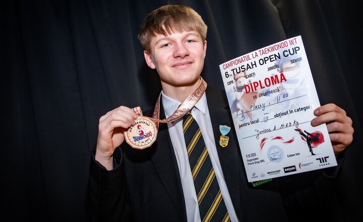 Image of Year 11 Pupil Strikes Bronze at European Taekwondo Championships 