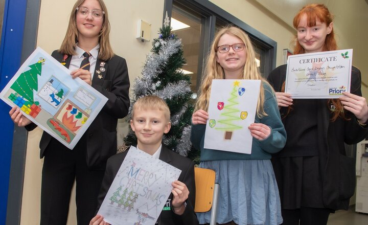 Image of Christmas Card Competition Winners 2025