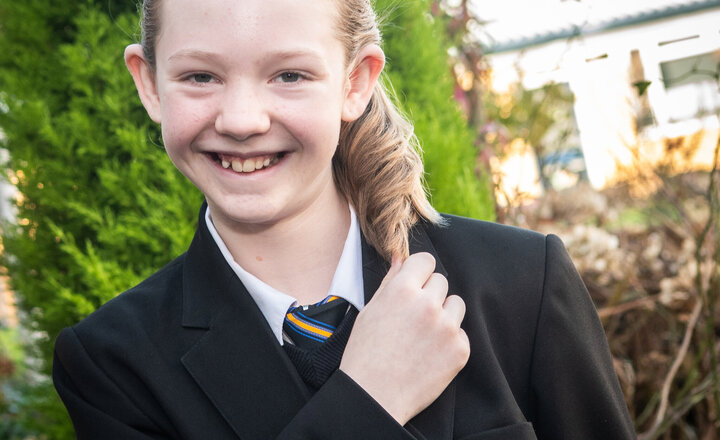 Image of A good hair day for Matilda