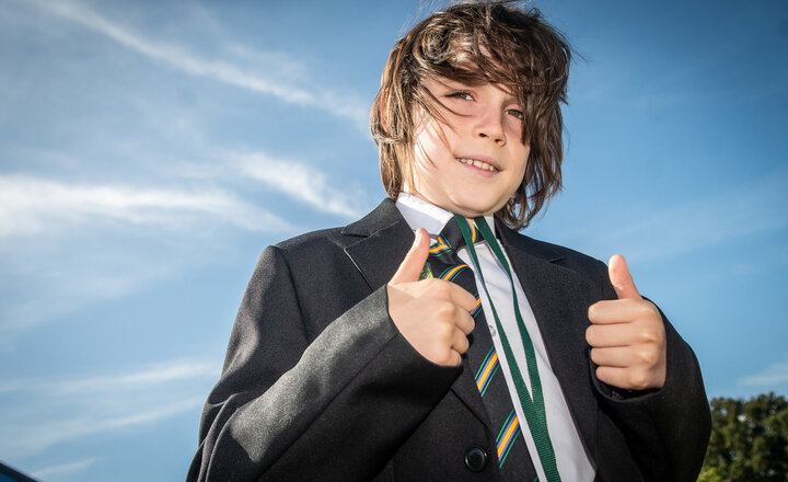 Image of Year 7 Reaches The Top For Charity Event