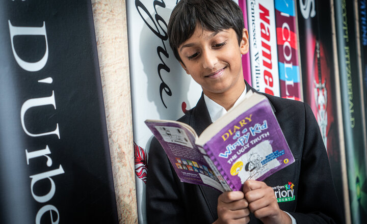 Image of Mrs Elliott's cool reader's club - Zishan