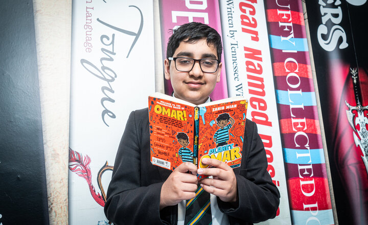 Image of Mrs Elliott's cool reader's club - Yusuf