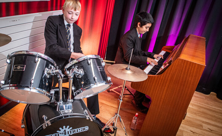 Image of Musical talent showcased in Year 7 & 8