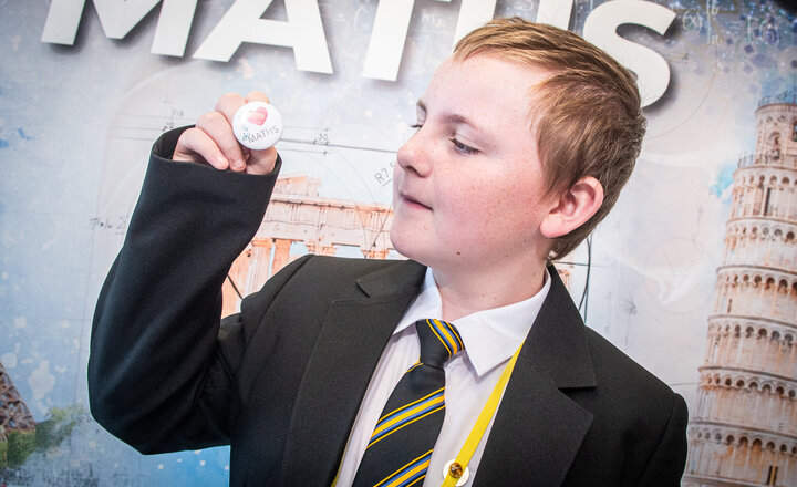 Image of Oliver and Alex: I love Maths because...