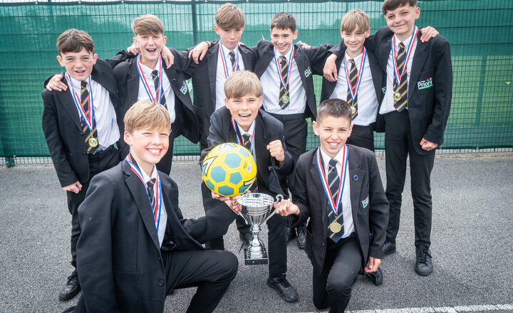 Image of South Ribble Year 7 Cup Champions