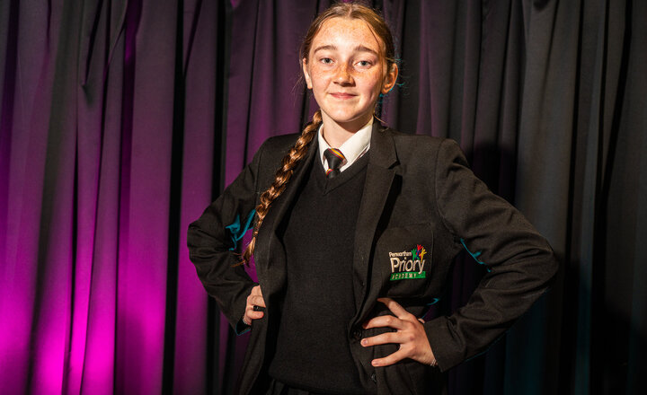 Image of Year 8 pupil's year topped off with a duo of success