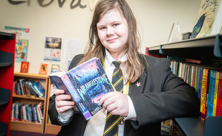 Image of Mrs Elliott's cool reader's club - Zach