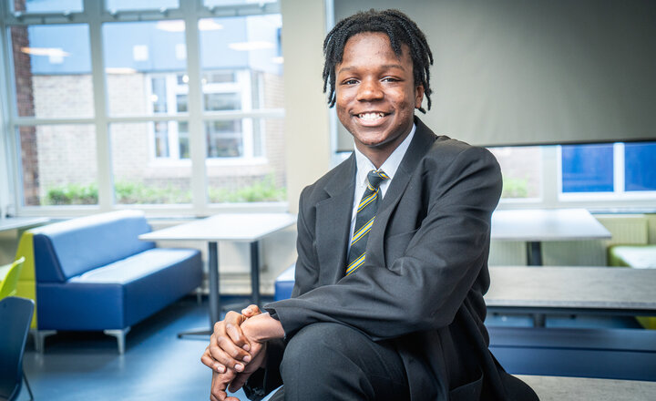 Image of Year 9 pupil's bid for the community becomes a reality