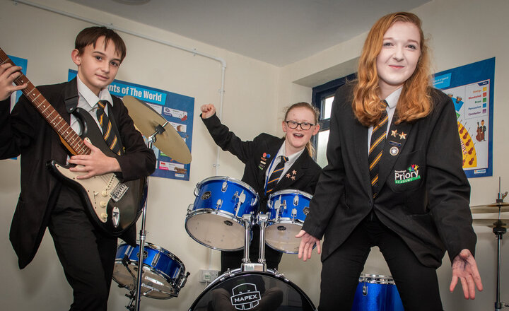 Image of More room for music at Priory