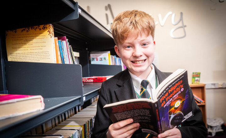 Image of Mrs Elliott's cool reader's club - Theo