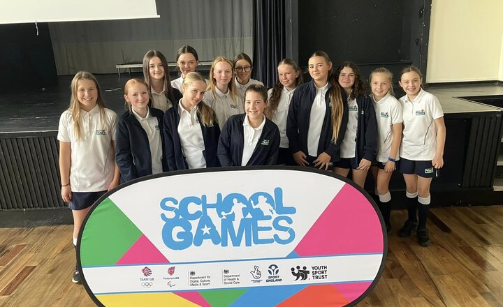 Image of Priory's young leaders support South Ribble School Games