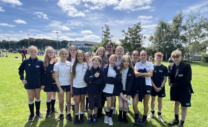 Image of Year 7s Lend a Hand at Penwortham Primary Sports Day