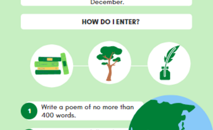 Image of Eco Club select their Greenpeace poetry entry