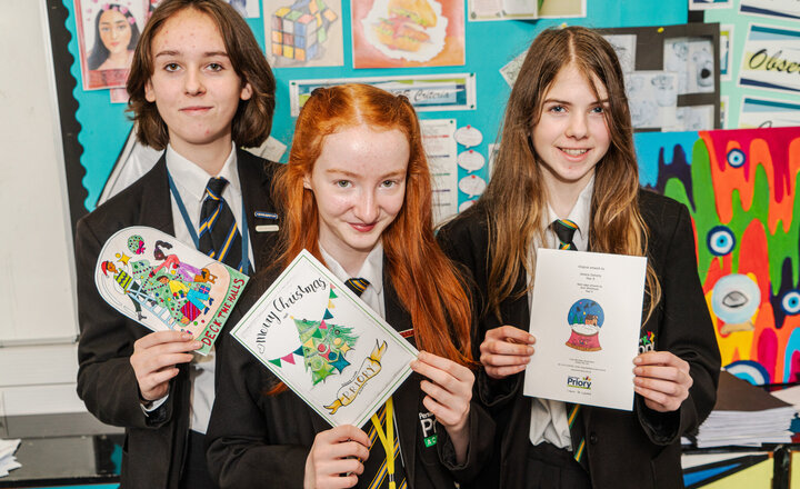 Image of A Christmas designed for Priory