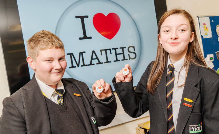 Image of Skye & Kacper: I love Maths because...