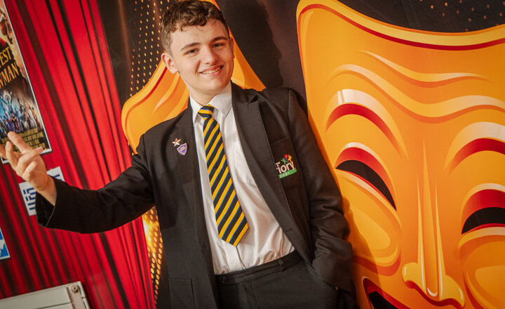 Image of Year 11 pupil is strictly leading on the dance floor