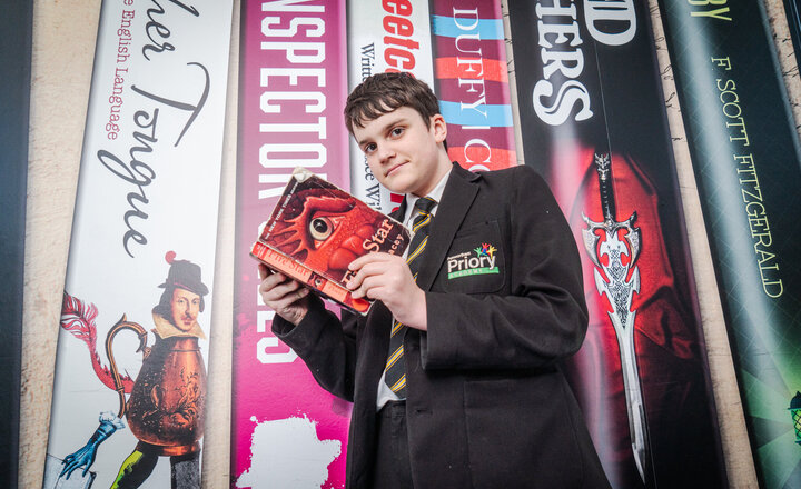 Image of Mrs Elliott's cool reader's club - Anthony