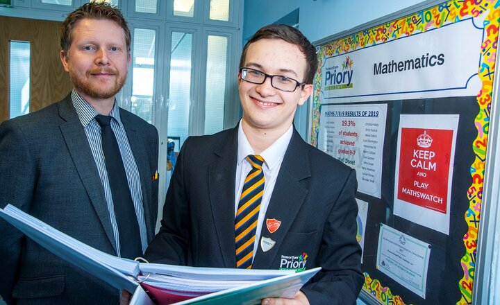 Image of Maths masterclass for Year 11 pupil