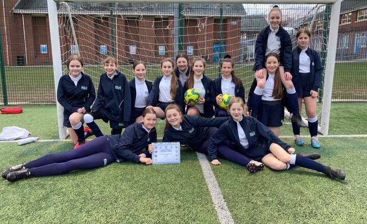 Image of Year 8 South Ribble Football tournament winners