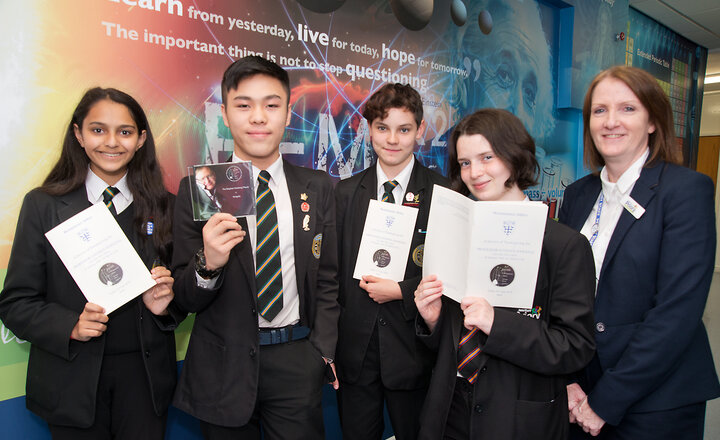 Image of The day Priory went to Westminster