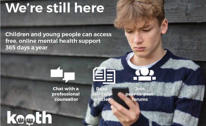 Image of Kooth.com - Online Support for Young People