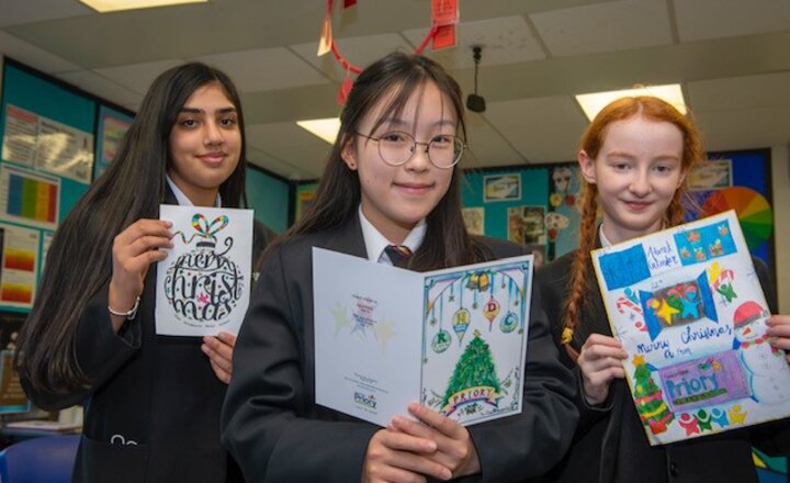 Image of A Christmas designed for Priory