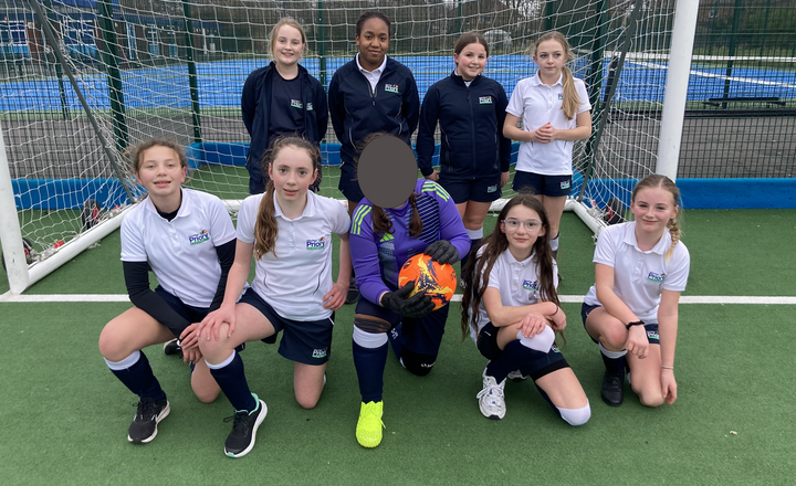 Image of Year 7 Girls Kick Off Their First Football Campaign