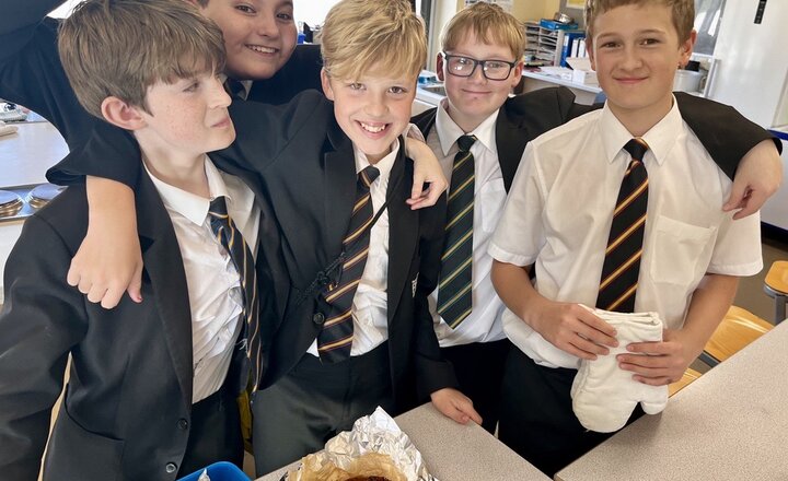 Image of Mrs Cowell's Cookery Club - Year 8 Celebrate International Chocolate Day