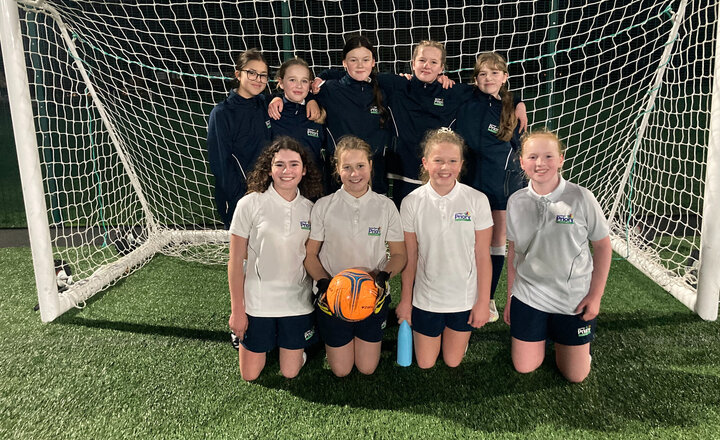 Image of Year 7 girls make their footballing debut