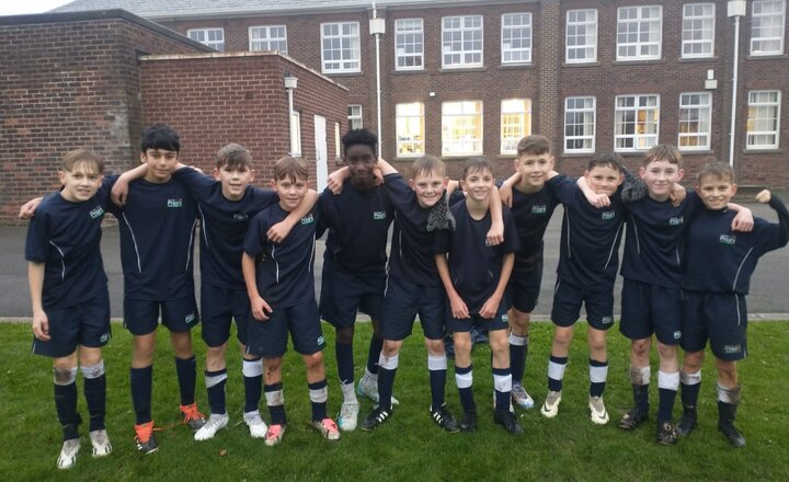 Image of Year 7 football team crowned South Ribble champions