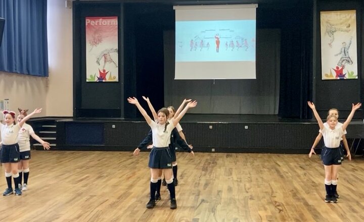 Image of The PE department at Christmas