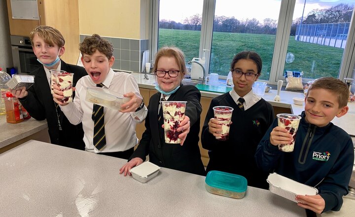Image of Year 7 cookery club celebrates Burns Night