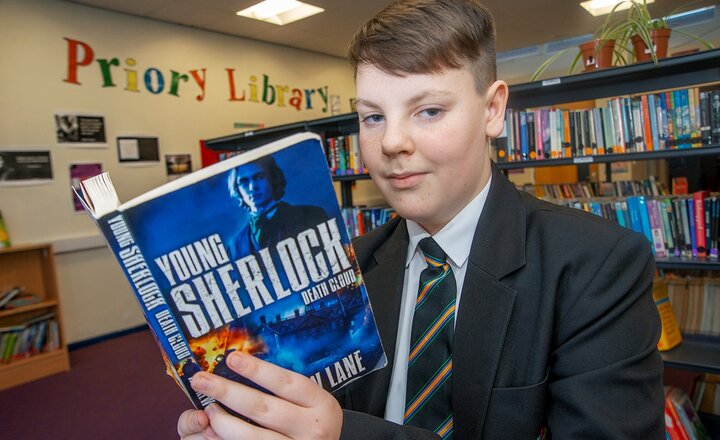 Image of Mrs Gidden's cool readers club - Zach