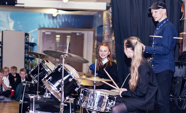 Image of KTB Music Drumming Up Support