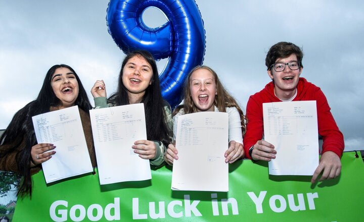 Image of The results are in