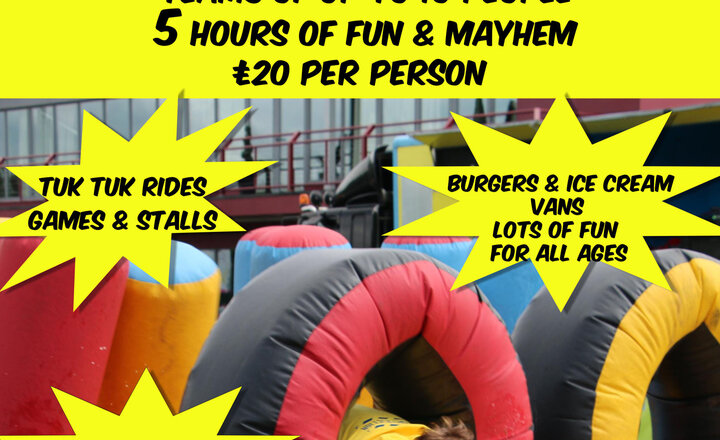 Image of 'It’s A Knockout' event in memory of former pupil, Daniel Appleby