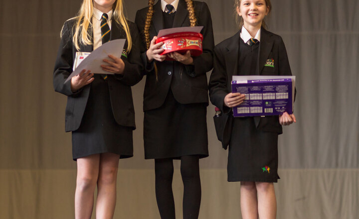 Image of Year 7 pupils certainly have a way with words