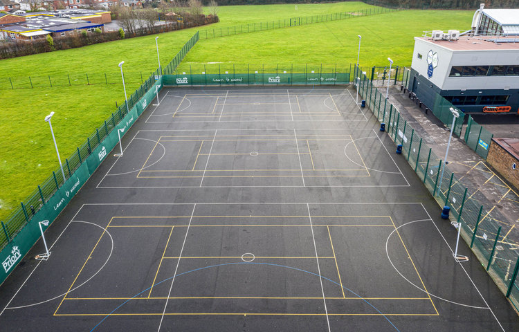 Image of Floodlit Netball Courts @ Priory