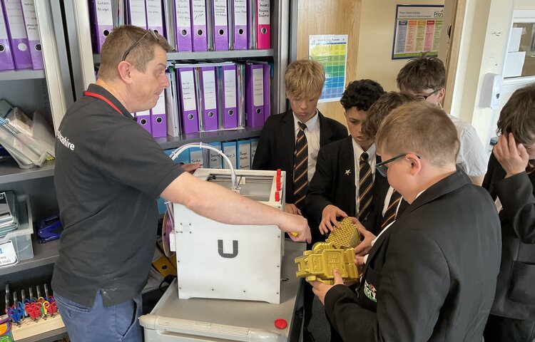 Image of Year 8 Pupils Discover Careers of the Future with 3D Printing Workshop
