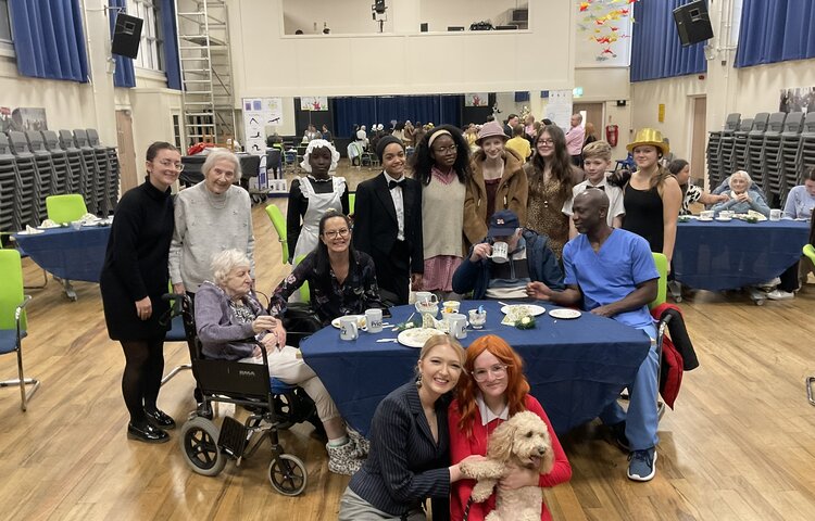 Image of Care Home Residents Enjoy Annie Matinee and Carol Service at Priory