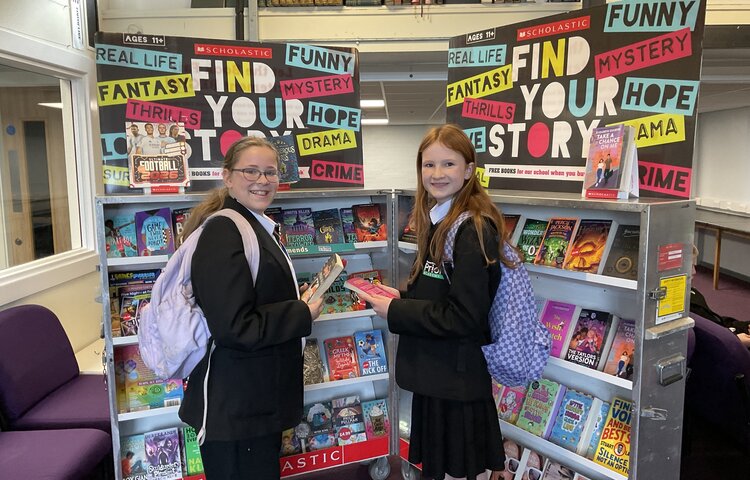 Image of Bright Books and Quiet Moments at the Book Fair