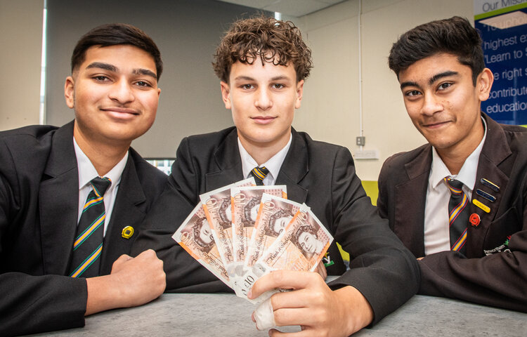 Image of Year 10 Business Pupils Find Enterprising Ways You Can Support Them To Support Our Charity